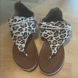 Leopard Print Women's Sandals